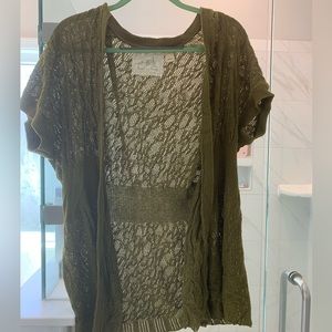 Angel of the North Anthropologie Knit Cardigan